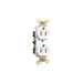 Pass And Seymour Heavy-Duty Duplex Receptacle 15A 125VAC White (PS5262W)