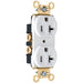 Pass And Seymour Heavy-Duty Duplex Receptacle 20A 125VAC White (PS5362W)