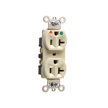 Pass And Seymour Hospital Grade Duplex Receptacle 20A 125V White (IG8300W)