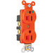 Pass And Seymour Hospital Grade Isolated Ground Duplex Receptacle 15A 125V Orange (IG8200)