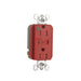 Pass And Seymour Hospital Grade Surge Protective Duplex Receptacle Tamper-Resistant 15A/125V Alarm Red (TR8200REDSP)