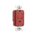 Pass And Seymour Hospital Grade Surge Protective Duplex Receptacle Tamper-Resistant 20A/125V Alarm Red (TR8300REDSP)