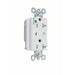 Pass And Seymour Hospital Grade Surge Protective Duplex Receptacle Tamper-Resistant 20A/125V Alarm White (TR8300WSP)