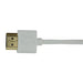 Pass And Seymour High Speed Premium HDMI With Ethernet Slim 1M 3.3 Foot (AC3MP1WH)