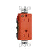 Pass And Seymour Isolated Ground Tamper-Resistant Decorator Receptacle 15A 125V Orange (TRIG26262)