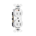 Pass And Seymour Isolated Ground Tamper-Resistant Duplex Receptacle 15A 125V White (TRIG5262W)