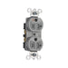 Pass And Seymour Isolated Ground Tamper-Resistant Duplex Receptacle 20A 125V Gray (TRIG5362GRY)