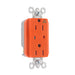 Pass And Seymour Isolated Ground TVSS Receptacle 15A 125V Alarm Orange (IG5262OSP)
