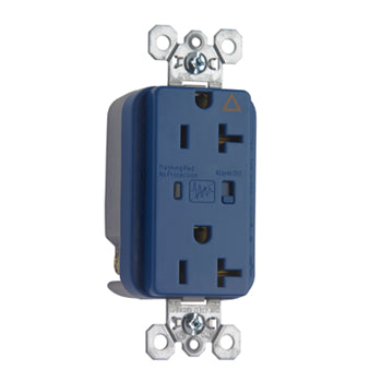 Pass And Seymour Isolated Ground TVSS Receptacle 20A 125V Alarm Blade (IG5362BLSP)