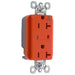 Pass And Seymour Isolated Ground TVSS Receptacle 20A 125V Alarm Orange (IG5362OSP)