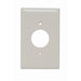 Pass And Seymour Junior Jumbo Plate 1-Gang 1 Single Receptacle Light Almond (SPJ7LA)