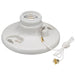 Pass And Seymour Light Almond Lamp Holder Porcelain Pull Chain 250W250V (284)