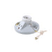 Pass And Seymour Light Almond Lamp Holder With Receptacle Porcelain 250W 125V (288)