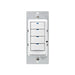 Pass And Seymour Low Voltage Switch 3-Button With LED White (LVSW103W)