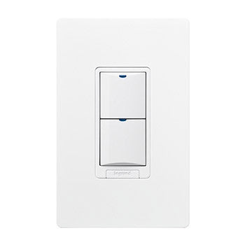 Pass And Seymour Low Voltage Switch 8-Button With LED Black (LVSW108B)