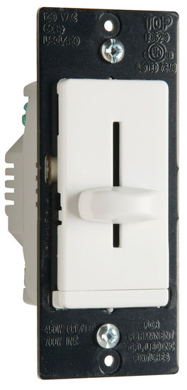 Pass And Seymour LS Incandescent/Compact Fluorescent /LED Non-Preset Dimmer Ivory (LSCL450I)