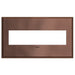 Pass And Seymour Matte Antique Copper 4-Gang Wall Plate (AWC4GMAC4)