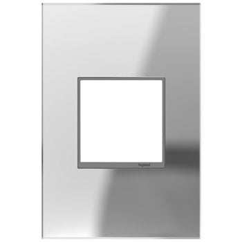 Pass And Seymour Mirror 1-Gang 2-Module Wall Plate (AWM1G2MR1)