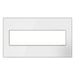 Pass And Seymour Mirror White 4-Gang Wow Wall Plate (AWM4GMWW4)