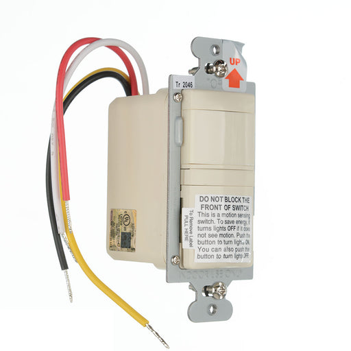 Pass And Seymour Multi-Way Convertible Occupancy Sensor Light Almond (RH250LA)