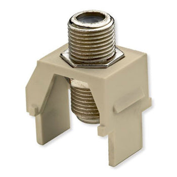 Pass And Seymour Non-Recessed Nickel F Connector Ivory M20 (WP3479IV)