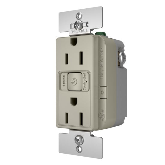 Pass And Seymour Netatmo 15A Outlet Nickel (WNRR15NI)