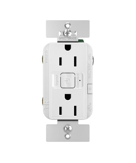 Pass And Seymour Netatmo 15A Outlet White (WNRR15WH)