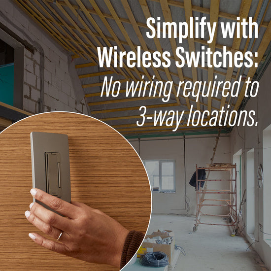 Pass And Seymour Netatmo Wireless Home Automation Switch Light Almond (WNRL33LA)