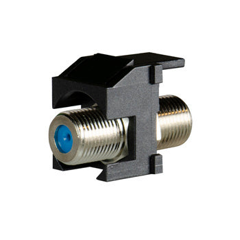 Pass And Seymour Nickel Recessed Keystone F-Connector Gray (ACNRFCG1)