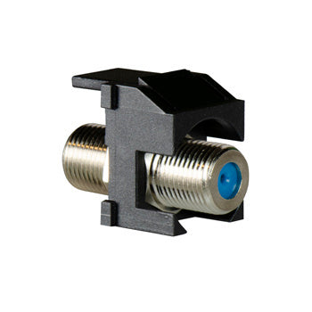 Pass And Seymour Nickel Recessed Keystone F-Connector Gray (ACNRFCG1)