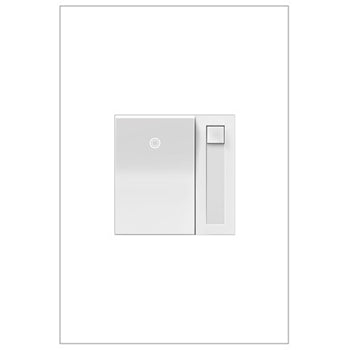 Pass And Seymour Paddle Dimmer 450W Single Pole/3-Way LED Compact Fluorescent (ADPD453LW2)