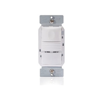 Pass And Seymour PIR Wall Switch Occupancy Sensor 120/277V White (PW301W)