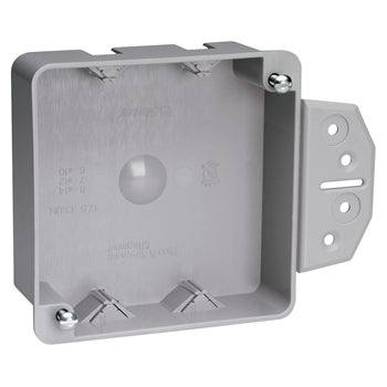 Pass and Seymour S4418BAC Plastic Box 4 Inch Square 18 Cubic Inch ...