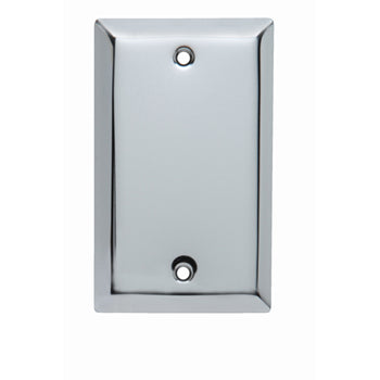 Pass And Seymour Plate 1-Gang Blank Chrome (SB13CH)