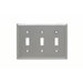 Pass And Seymour Plate 3-Gang Toggle Chrome (SB3CH)