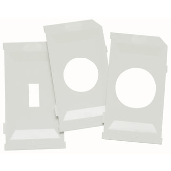 Pass And Seymour Plate Kit For 1-Gang In-Use Cover White (WIU10PKW)