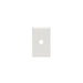 Pass And Seymour Plate Plastic 1-Gang 5/8 Inch Diameter White (SP60W)