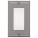 Pass And Seymour Plate Plastic 1-Gang SPLEX Without Line Gray (SP26GRY)