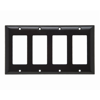 Pass And Seymour Plate Plastic 4-Gang 4 SPLEX Without Line (SP264)