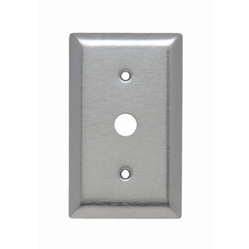 Pass And Seymour Plate SS430 1-Gang Telephone Without Line (SL12)