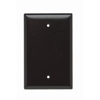 Pass And Seymour Plastic Plate Junior Jumbo 1-Gang Blank Without Li (SPJ13)