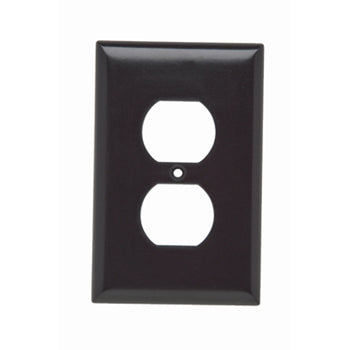 Pass And Seymour Plastic Plate Junior Jumbo 1-Gang Duplex Without Line (SPJ8)