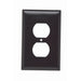 Pass And Seymour Plastic Plate Junior Jumbo 1-Gang Duplex Without Line (SPJ8)