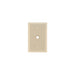 Pass And Seymour Plastic Plate Junior Jumbo 1-Gang Telephone Without Line Ivory (SPJ11I)