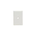 Pass And Seymour Plastic Plate Junior Jumbo 1-Gang Telephone Without Line White (SPJ11W)