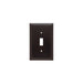 Pass And Seymour Plastic Plate Junior Jumbo 1-Gang Toggle Without Line (SPJ1)