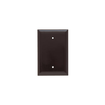Pass And Seymour Plastic Plate Jumbo 1-Gang Blank Without Line (SPO13)
