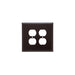 Pass And Seymour Plastic Plate Jumbo 2-Gang 2 Duplex Without Line (SPO82)