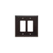 Pass And Seymour Plastic Plate Jumbo 2-Gang 2 SPLEX Without Line (SPO262)