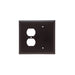 Pass And Seymour Plastic Plate Jumbo 2-Gang Blank And Duplex Without Line (SPO138)